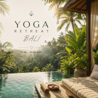 Yoga auf Bali im Aug. 2027
